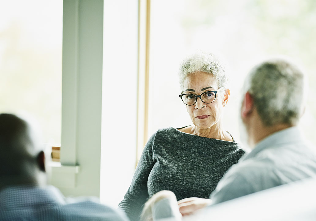 People in a Support Group Session