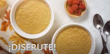 Avena con sabor a pastel de calabaza. ¡Disfruta!