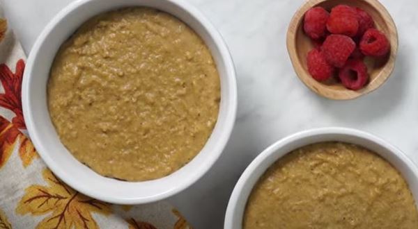 Pumpkin Pie Oatmeal 
